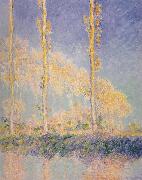 Claude Monet, Three Poplars,Autumn Effect